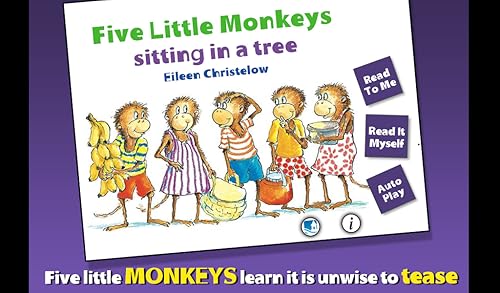 Five Little Monkeys Sitting in a Tree - App on Amazon Appstore